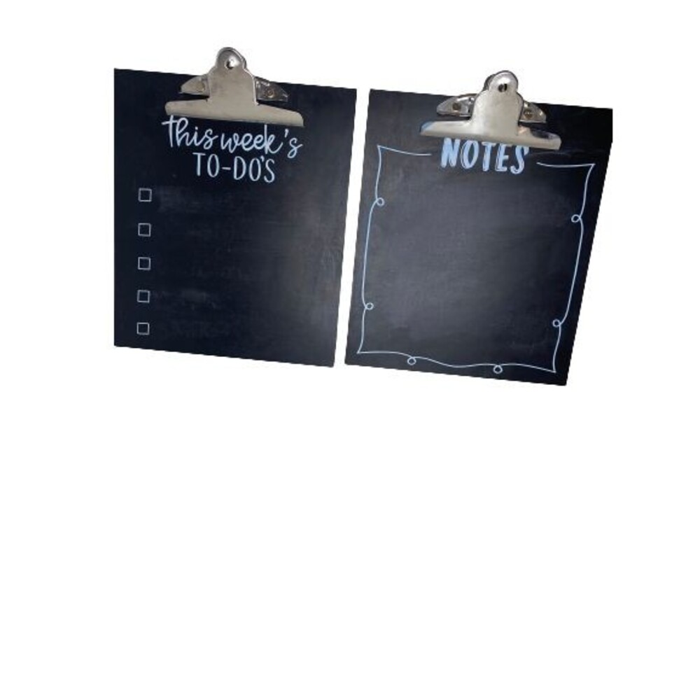 Wall Hanging Chalkboard Board Hanging String Each Board Is 10 inX12 in Lot of 2